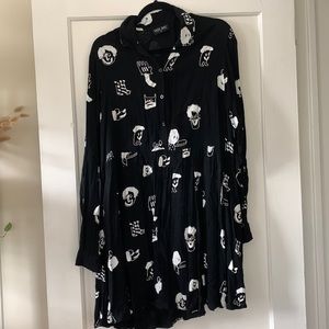 Lazy Oaf Long Sleeve Dress